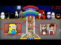 SURVIVAL PAW PATROL UNDERGROUND BUNKER BASE WITH 100 NEXTBOTS in Minecraft Gameplay - Coffin Meme