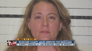 Muskogee County jailer busted for pot
