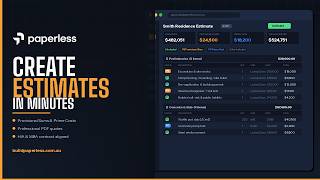 How to Create an AI powered Construction Estimate in Minutes | Build Paperless