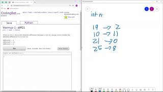 Warmup-1 (diff21) Java Solution || Codingbat.com