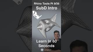 An Introduction To SubD Modelling In Rhino (Learn Rhino 9/35)