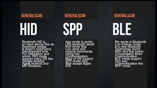 How to Pair GS Scanners with Terminals via Three Bluetooth Modes of HID, SPP and BLE?