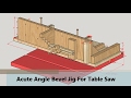 Acute Angle Bevel Jig For Table Saw Acute Angle Bevel Jig For Table Saw