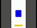 Alphabet drawing in python turtle - Letter G
