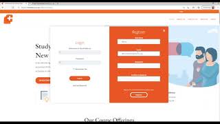 LMS Demo Site | Register and Login