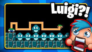 Stretchy Luigi is Hilarious! • BTG Reacts to Level UP: Stretchy Luigi's Maze May