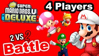 New Super Mario Bros. U Deluxe Coin Battle – 4 Player (Multiplayer)