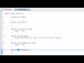 Intro to Java Programming 25 - Getters/Setters