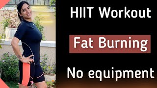Fat Burning HIIT Home Workout #shorts by GunjanShouts