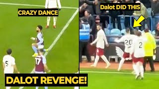 Dalot and Varane responded Douglas Luiz taunting celebration after McTominay's goal | Man Utd News