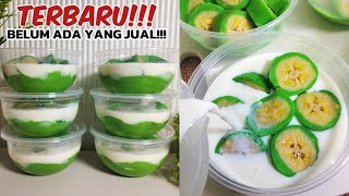 TAKJIL TERBARU DI BULAN RAMADHAN 2025‼️ PISANG IJO BERENDAM || PISANG IJO KUAH CREAMY