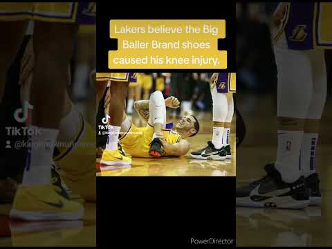 Lakers Believe The Big Baller Brand Shoes Caused Lonzo Ball's Knee ...