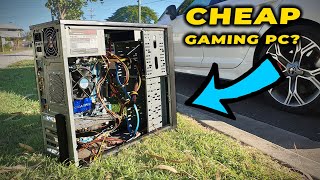 Old Gaming PC Found on the Road.... Will it Work?