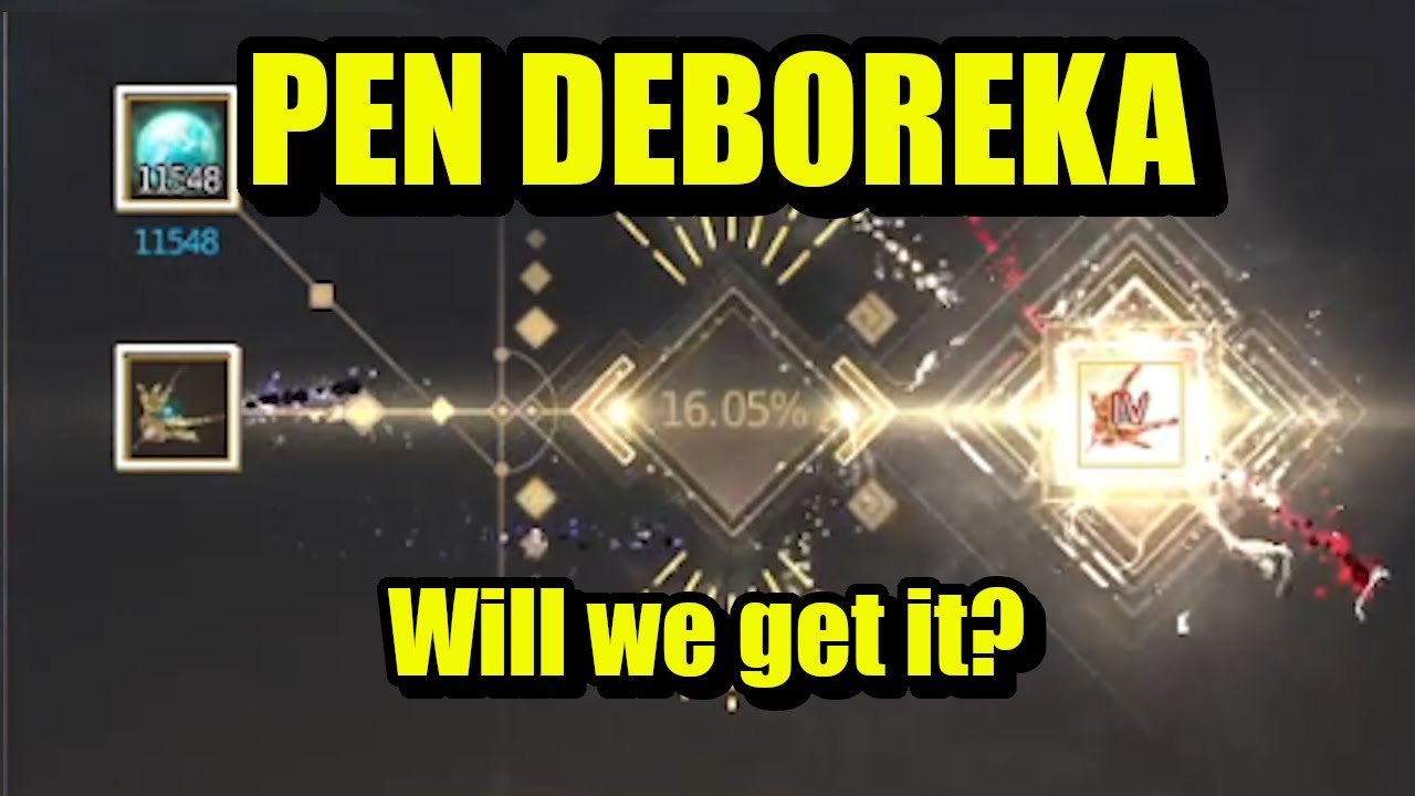 Enhancing Pen Deboreka The Most Expensive Accessory In Bdo Youtube