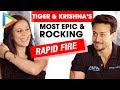ROCKING: Tiger Shroff & Krishna Shroff's Rapid Fire On Salman, Hrithik, Love & Biopics