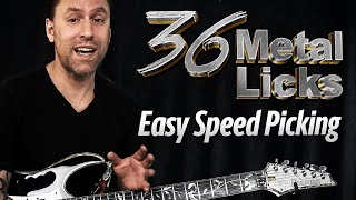 Easy Speed Picking Guitar Lick - Harmonic Minor | GuitarZoom.com