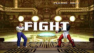 Women Fighters Team [King, Merry, Kasumi, Xiangfei] Team Play: (Arcade) The King Of Fighters '99