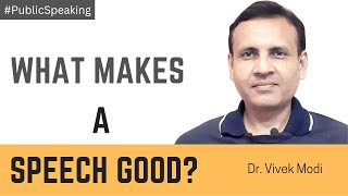 What Makes A Speech Good | Avoiding Information Trap | Good Public Speaking | And The Winners Are?
