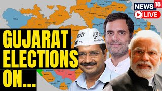 ECI News Live | Gujarat Election Dates | Assembly Elections 2022 | BJP | AAP | Congress |News18 LIVE