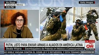 CNN Redacción Con Gabriela Frías: Putin Y Zelensky Miran Con Atención A América Latina - 8/17/2022