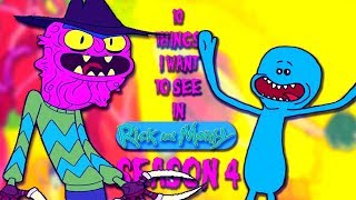 10 Things I Want to See in Rick and Morty Season 4