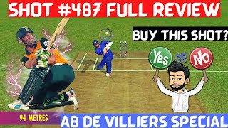 RC22 Shot #487 Full Review | AB De Villiers Shot | Real Cricket 22 Shot Of The Week | 🏏
