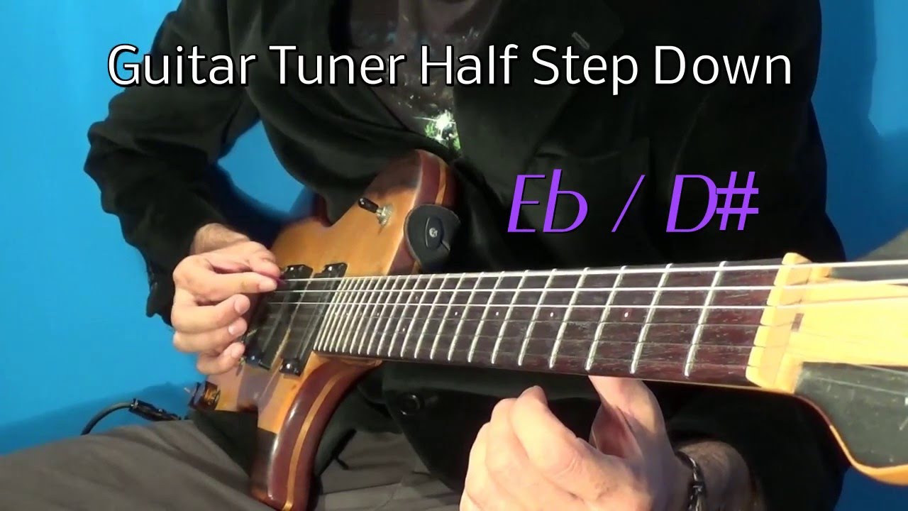 E Flat Guitar Tuner - E Flat Standard Tuning/D# Standard Tuning - Eb ...