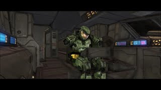 Halo 1 - Master Chief Taking His Helmet Off In Anniversary Graphics