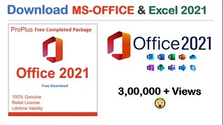 Excel 2021 | MS-OFFICE 2021 Download and Install |  MS-OFFICE Latest Version  2023