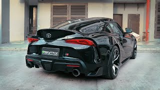 2020 Toyota GR Supra 3.0T w/ ARMYTRIX Turbo-Back Valvetronic Exhaust by Emperor