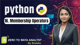 Membership Operators in Python 🔥 | Python in & not in Explained for Beginners