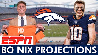 Bo Nix 2024 Stat Projections From ESPN + How The Broncos Can Set Nix Up For Succ
