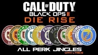 *Die Rise* All Perk-A-Cola Jingles + Lyrics (with Who's Who?) in 1080p