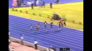 Yohan Blake Beats Bolt and Powell in 9.75 - 100m Finals - Jamaica Olympic Trials