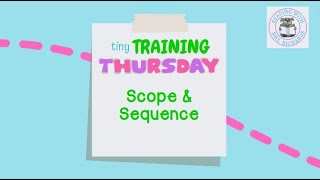 Scope & Sequence