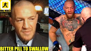 Conor McGregor's first reactions to his KNOCK OUT loss to Dustin Poirier at UFC 257,Khabib reacts