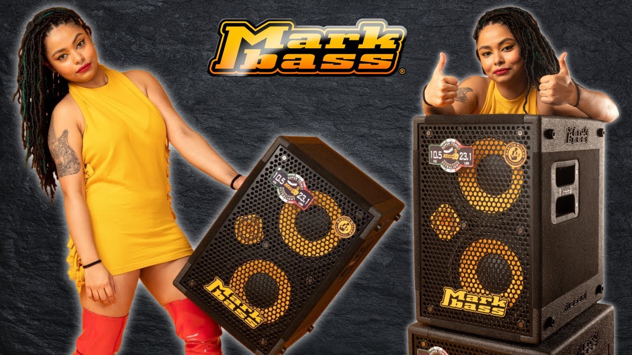 Mohini Dey Bass Demos The MB58R CMD 102 PURE Markbass Combo - YouTube