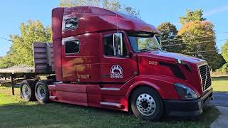 2007 Volvo VNL 780 + 48' flatbed combo