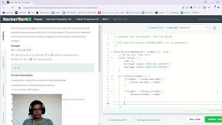 Solving Mini Max Sum HackerRank Interview Problem