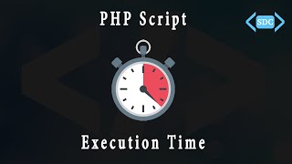 Tracking the script execution time in PHP