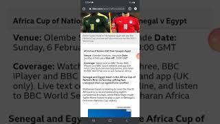 Afcon 2021: Mane's Senegal vs Salah's Egypt - who will come out on top in final? - BBC
