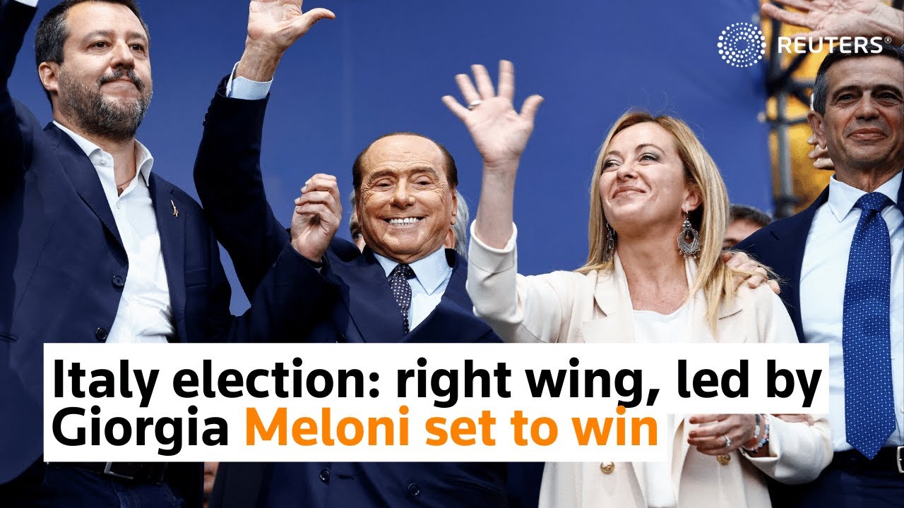 Italy Election: Right Wing, Led By Giorgia Meloni Set To Win - YouTube