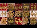 Gold kanbala earrings design with weight and price// Latest 22k gold kanbala earrings design