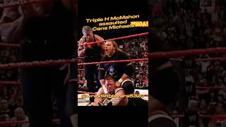 Mr McMahon Triple H attack John Cena Shawn Michaels 2006 | Triple H destroy John Cena Shawn Michaels