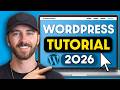 Wordpress Tutorial for Beginners (2026) | Step-by-Step Full