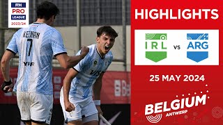 FIH Hockey Pro League 2023/24 Highlights | Ireland vs Argentina (M) | Match 2