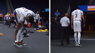 Anthony Davis INJURED right ankle | PAIN in Achilles Area