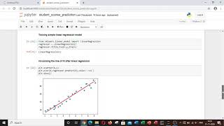 GRIP at TSF Task 1 | Student Score prediction using supervised ML (Simple linear regression)