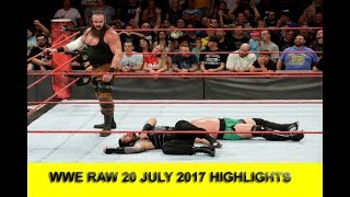 WWE Raw 20 July 2017 | WWE Raw 20/7/2017 | WWE Raw 7/20/2017 Full match highlights