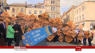 Beeping sound when cutting to clip on BBC News